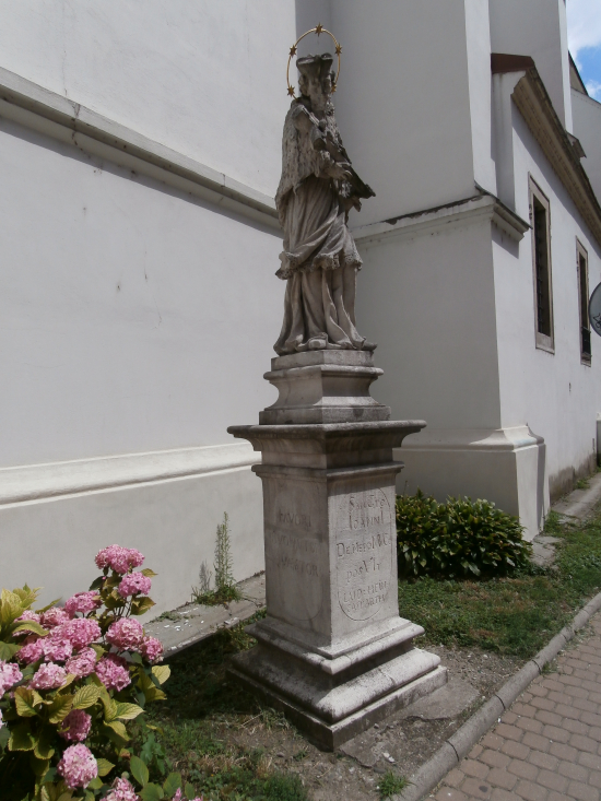 socha sv. J. Nepomuckého ve Františkánské ulici